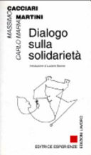 Copertina  Dialogo sulla solidarietà